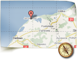 Jarosławiec - Ranczo Willerby - na google map